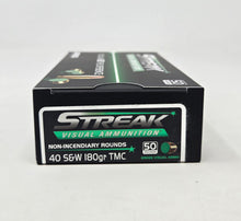 Load image into Gallery viewer, Streak 40 S&W 180 grain TMC