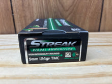 Load image into Gallery viewer, Streak 9mm 124 Grain TMC