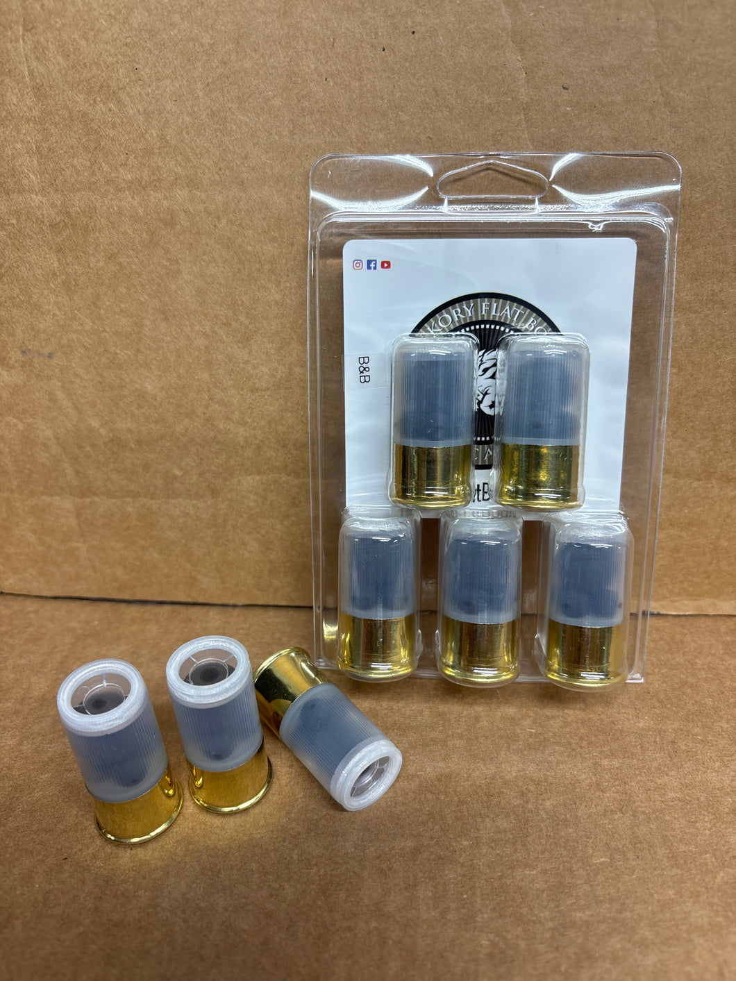 12 Gauge Mini Rubber Buck and Ball