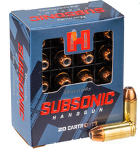 Load image into Gallery viewer, 40 S&amp;W Subsonic 180gr JHP

