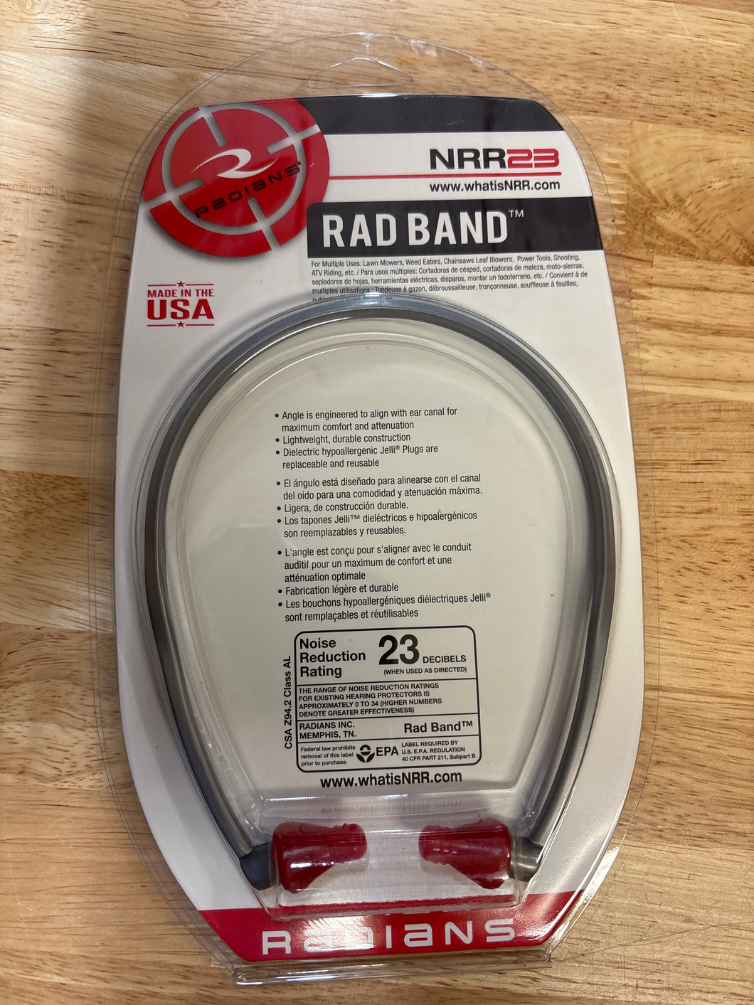 Radians, Rad Band Ear Plug