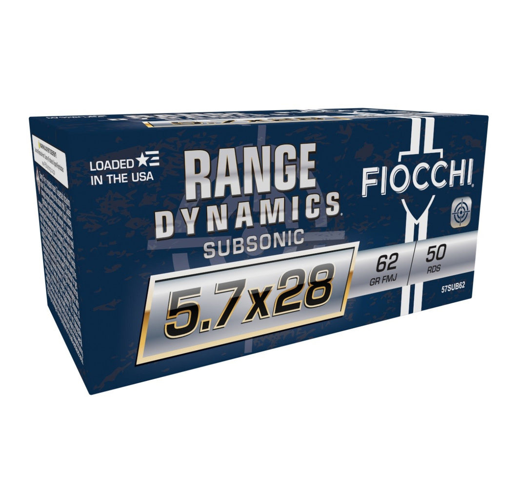 5.7X28MM 62Gr Subsonic FMJ