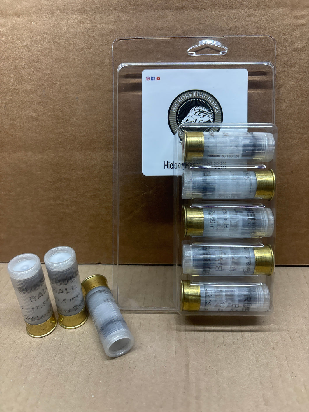 12 Gauge Single Rubber Ball