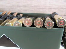 Load image into Gallery viewer, 50 BMG Linked PMC Target 660 Grain FMJ M33 Ball Ammo-100 Round Can
