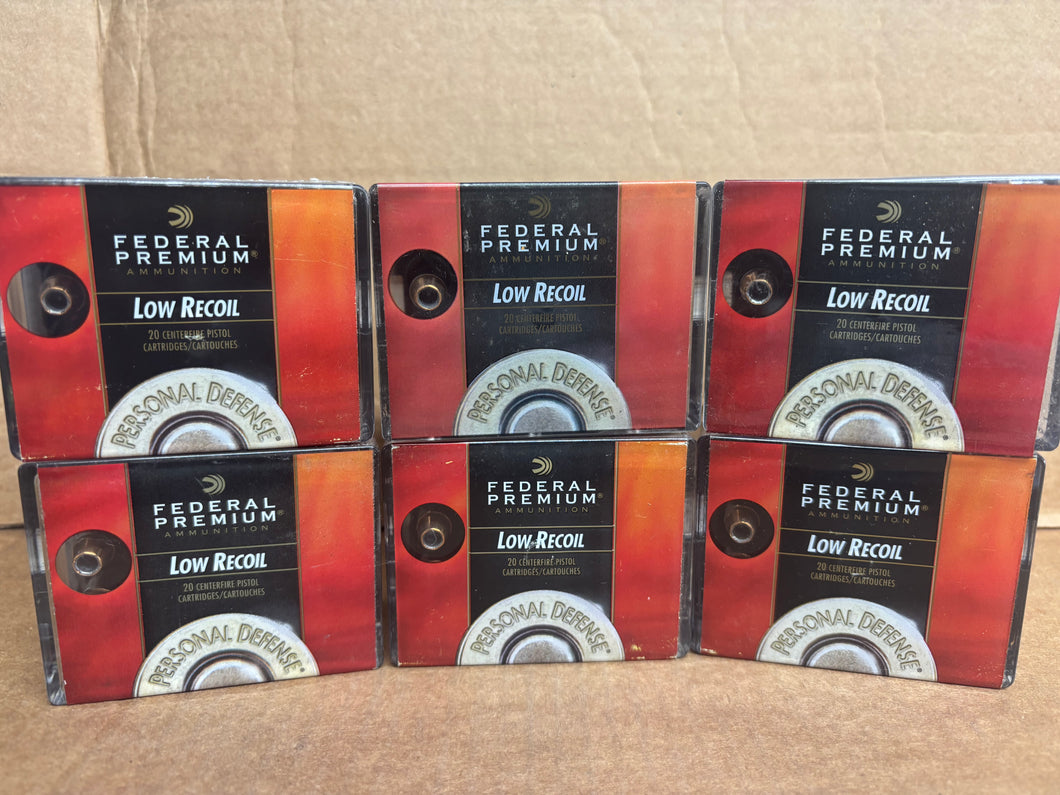 38 Special - 110 Grain Hydra-Shok JHP - Low Recoil - Federal Premium