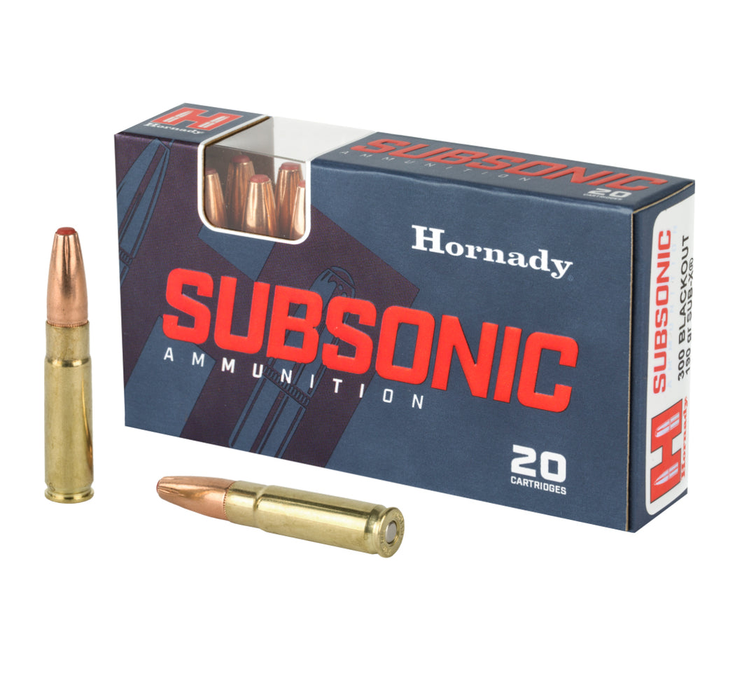 Subsonic, 300 Blackout, Subsonic, 190 Grain, Sub-X