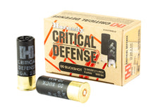 Load image into Gallery viewer, Hornady, Critical Defense, 12 Gauge, 2.75&quot;, 00 Buck, Buckshot, 10 Round Box
