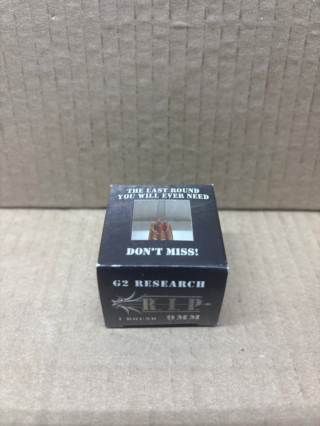 9mm R.I.P Single Round Gift Pack