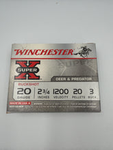 Load image into Gallery viewer, 20 Gauge 3 Buck 20 Pellets
