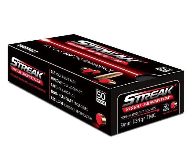 Streak 9mm 124 Grain TMC