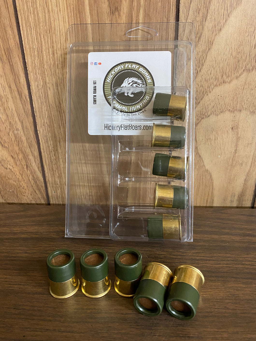 12 Gauge Short Shell Power Blanks