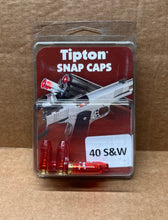 Load image into Gallery viewer, 40 S&amp;W Snap Caps Brass/Plastic 5pk
