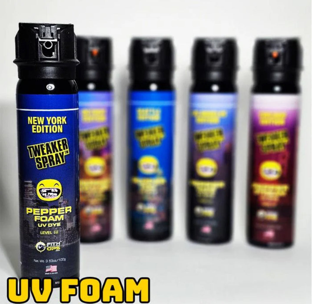 New York Pepper Foam Tweaker Spray (3.53 oz) with UV Dye