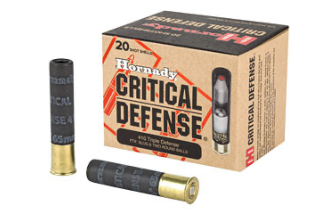 410 Gauge, Critical Defense Defender-Hornady