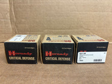 Load image into Gallery viewer, Hornady Critical Defense 38 Special 110 grain
