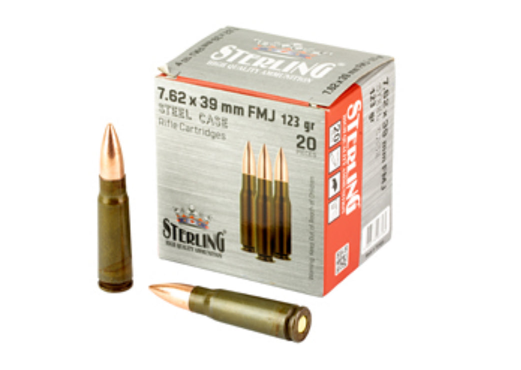 7.62X39MM 123 FMJ-Sterling