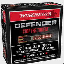 Load image into Gallery viewer, 410 Gauge PDX1 Defender-Stop the Threat-3 Plated Defense Disc 12 Plated BBs

