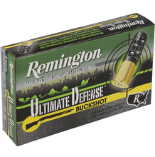 Load image into Gallery viewer, REMINGTON ULTIMATE DEFENSE 12 GAUGE 2.75'' 9 PELLETS 00 BUCK
