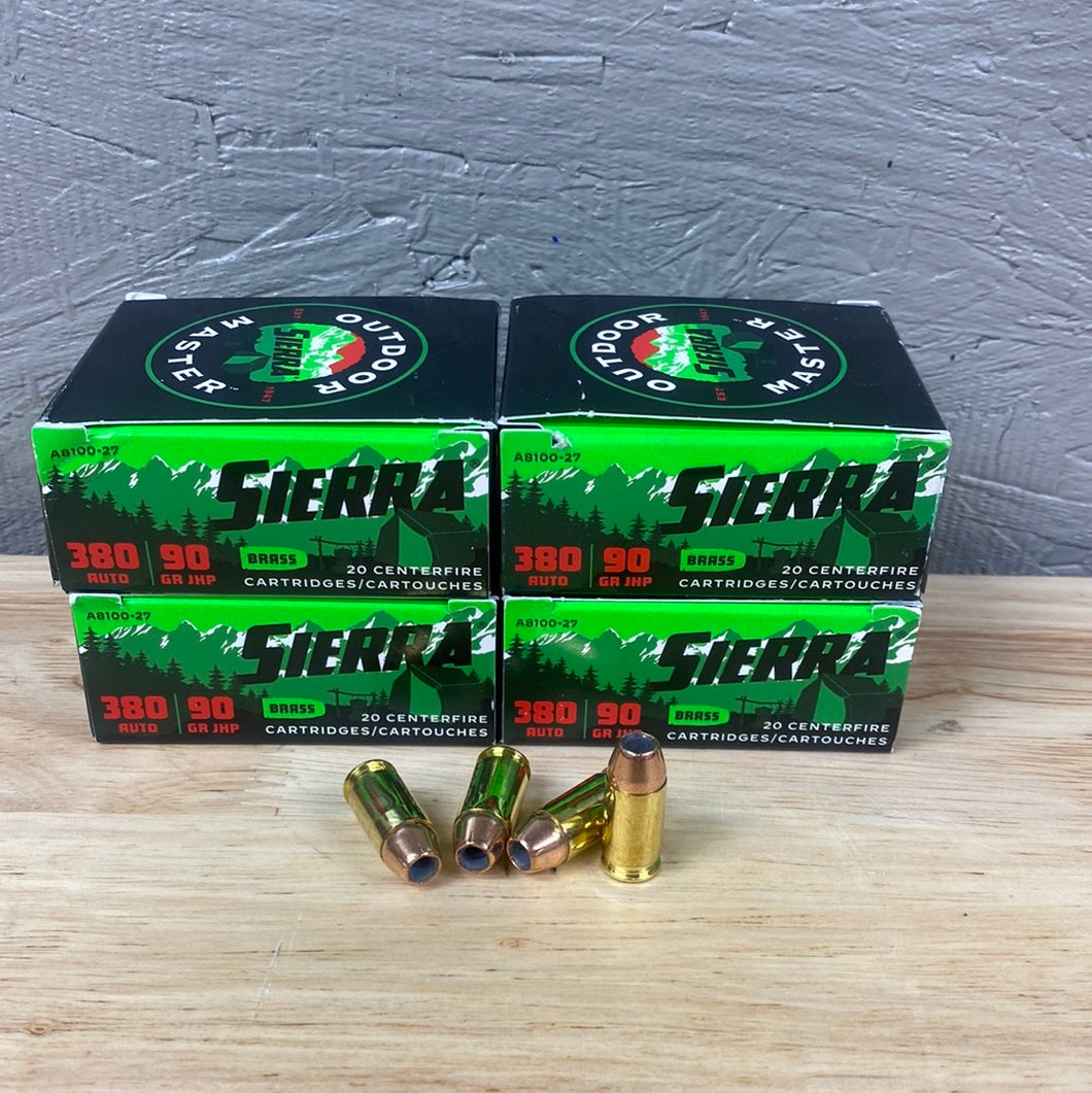 380 AUTO ~ 90 GRAIN JHP